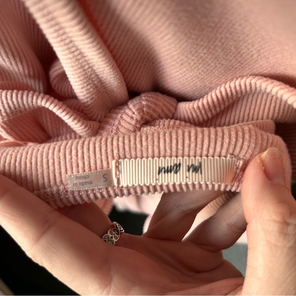 Mi Ami brand pink onesie top with bow - Picture 2 of 3